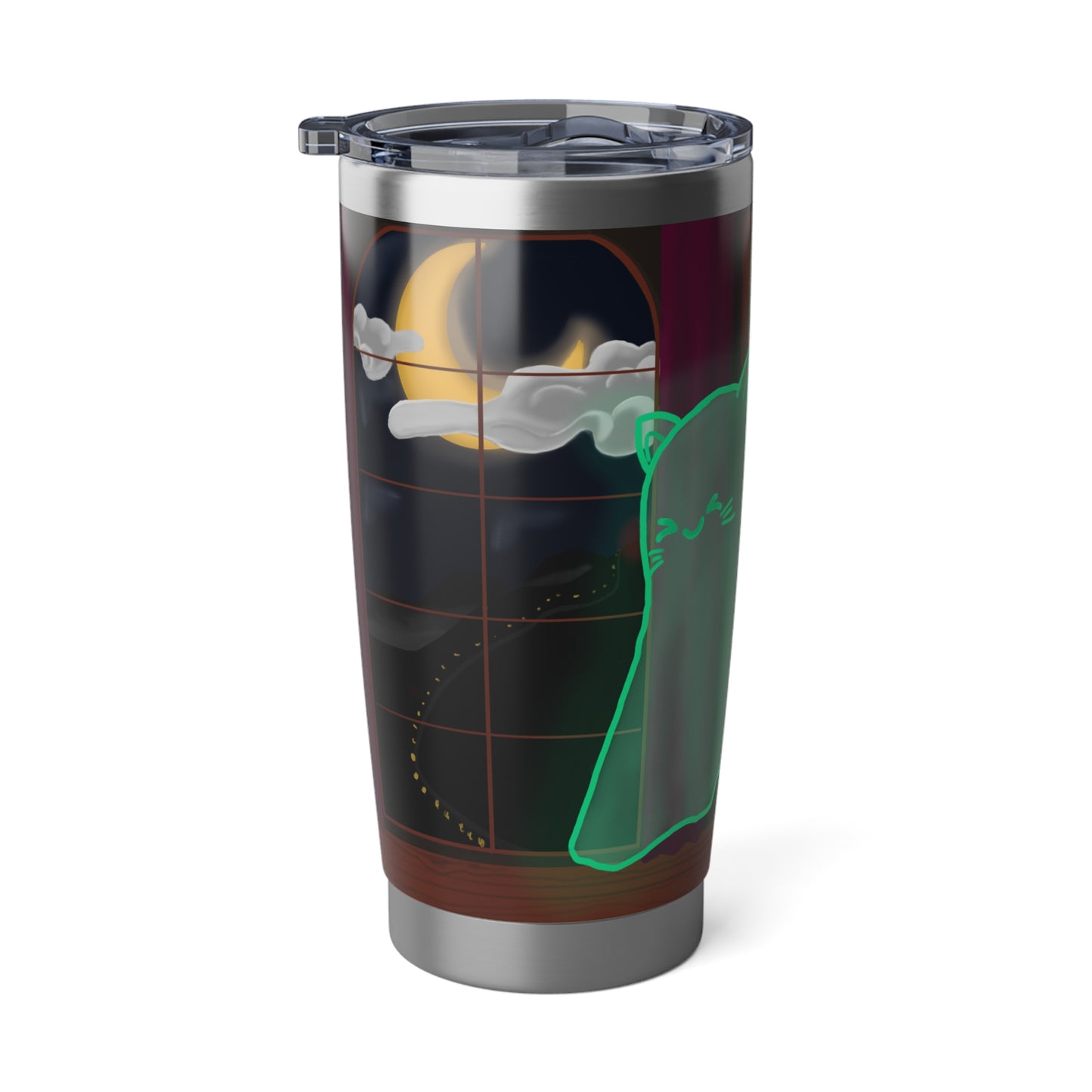 Kitty Ghost 590ml Tumbler